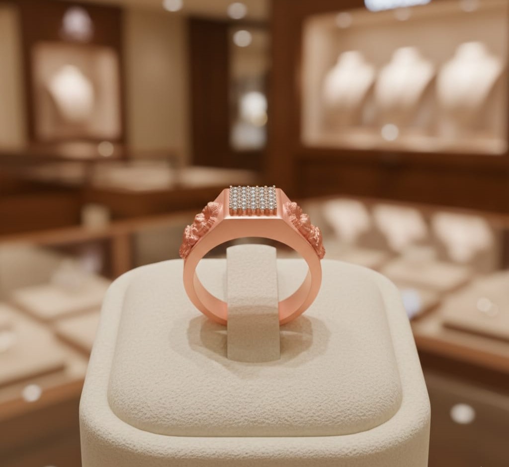 Prestige Authority Diamond Gents Ring