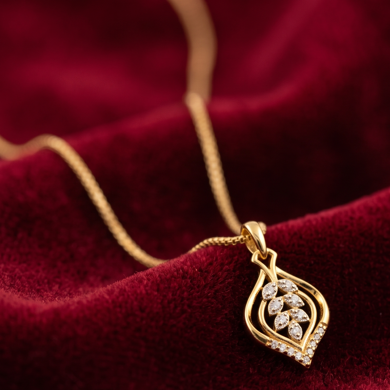 Celestial Star Diamond Pendant - 3