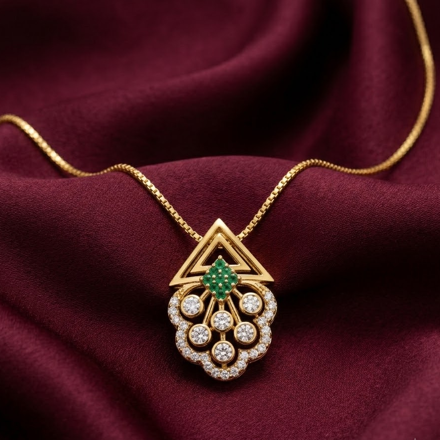 Lightwoven Diamond Pendant