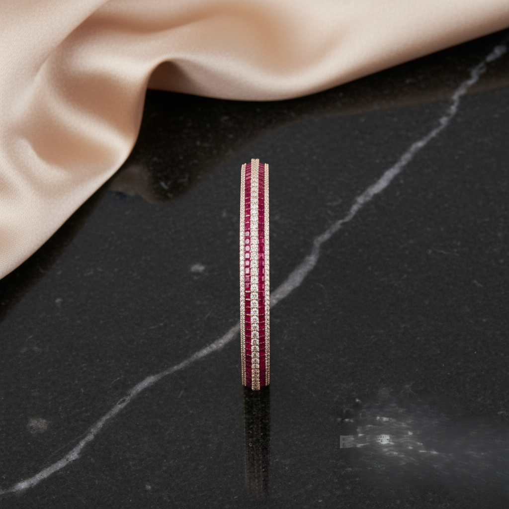 Luxe Radiance Diamond Bangles