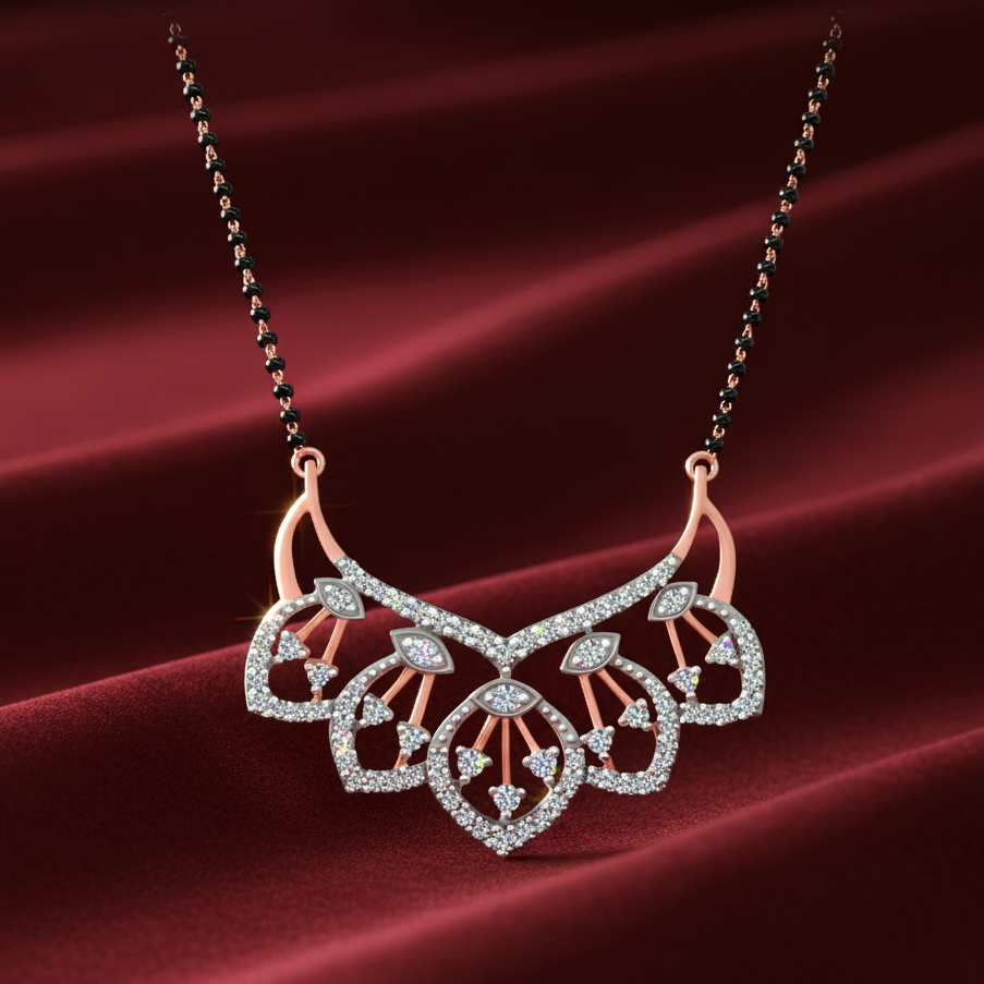 Elegant Shine Gold Diamond Tanmaniya