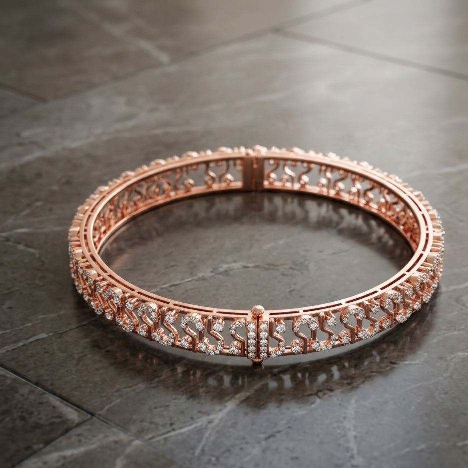 Ethnic Diamond Bangles
