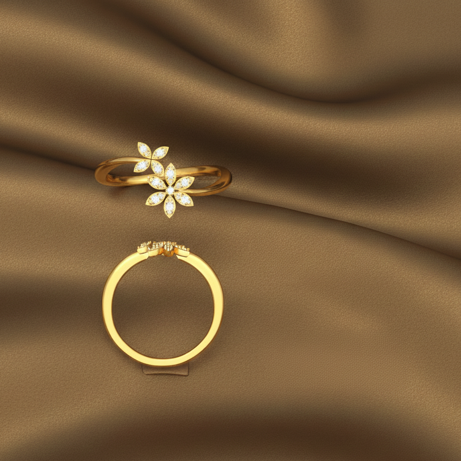 Luxe Whisper Diamond Ring - 3
