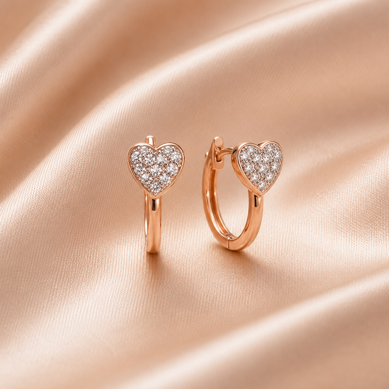 Sparkling Heart Shaped Diamond Bali