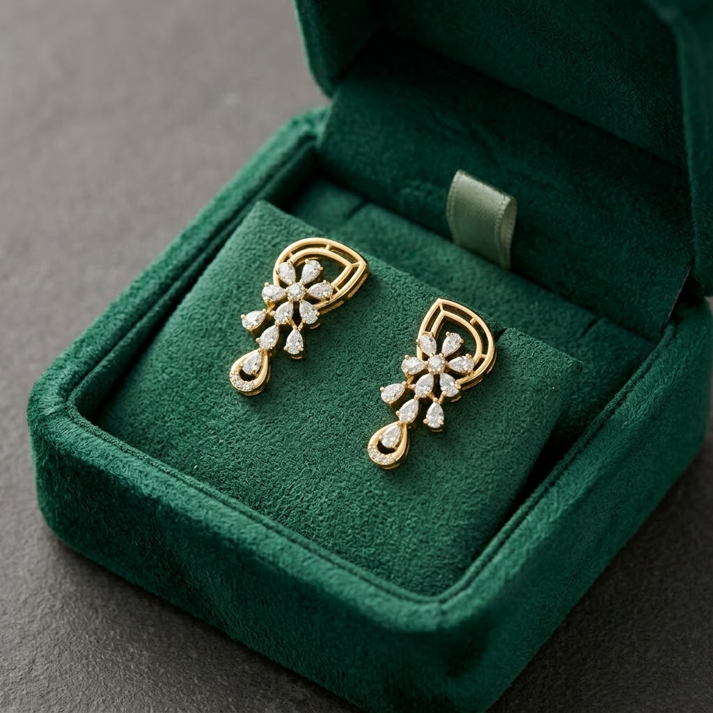 Elixir Diamond Earrings - 5