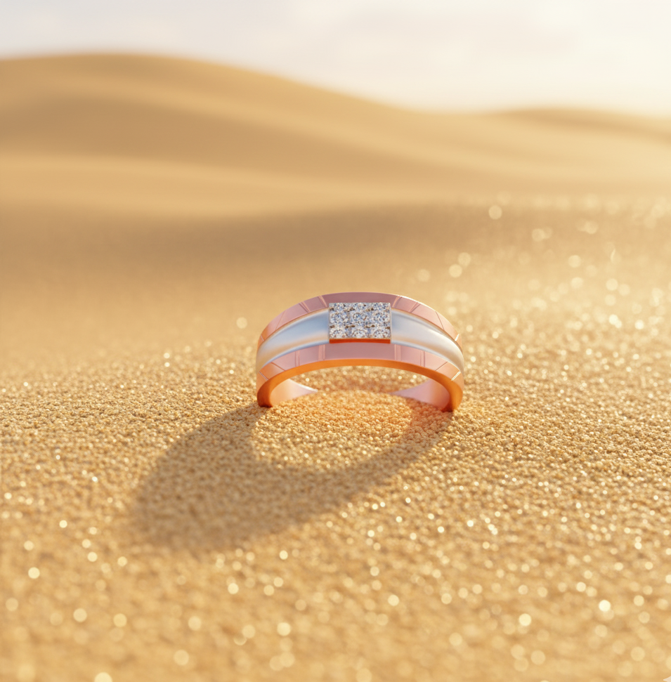 Premium Diamond Ring for Men