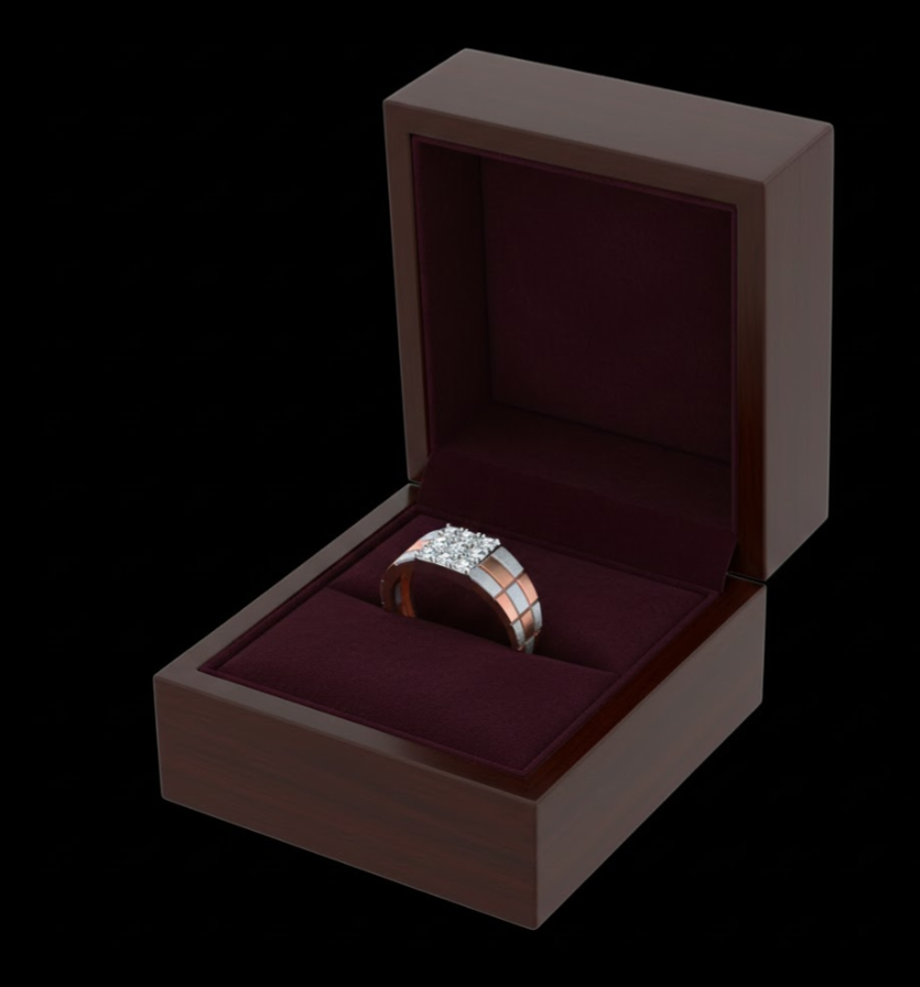 Royal Power Diamond Gents Ring