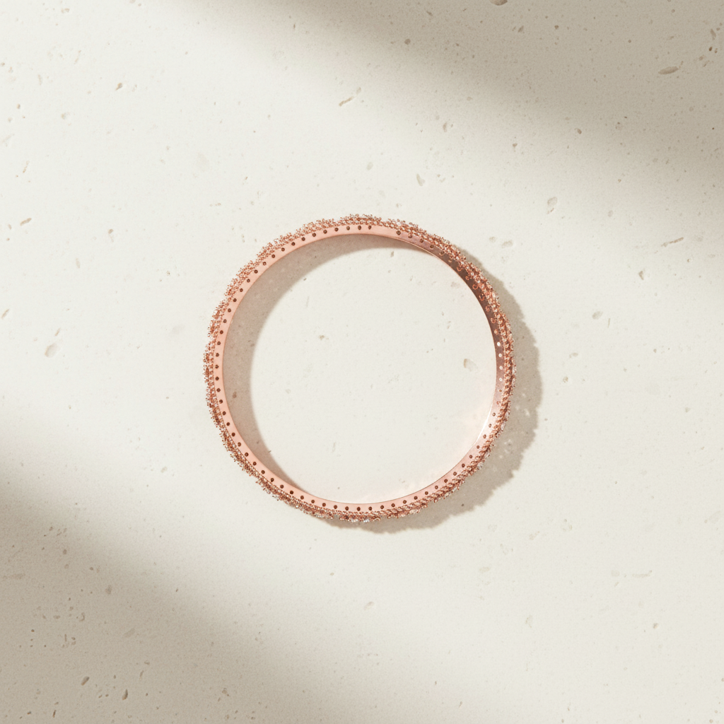 Golden Luxe Diamond Bangles