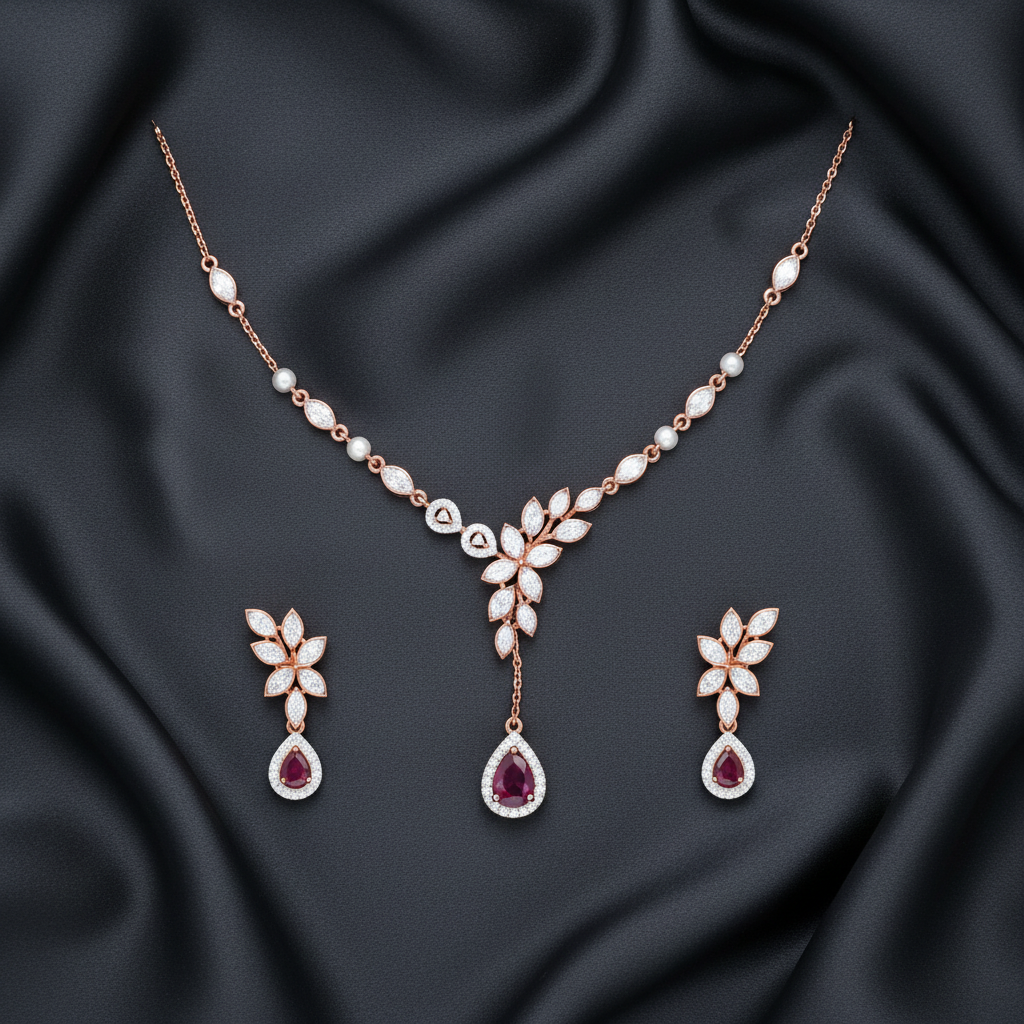 Timeless Diamond Luxe Necklace Set