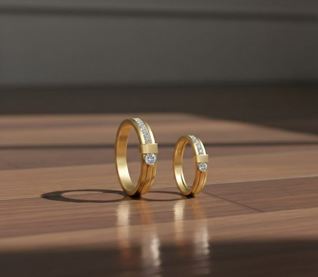 Forever Love Diamond Couple Band