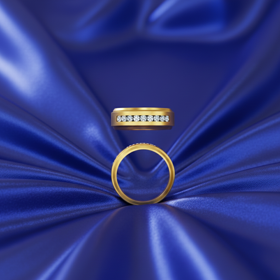 Regal Strength Diamond Gents Ring - 4