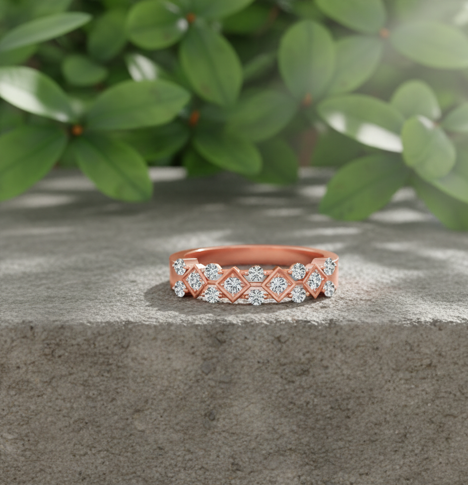 Legacy Lattice Diamond Band