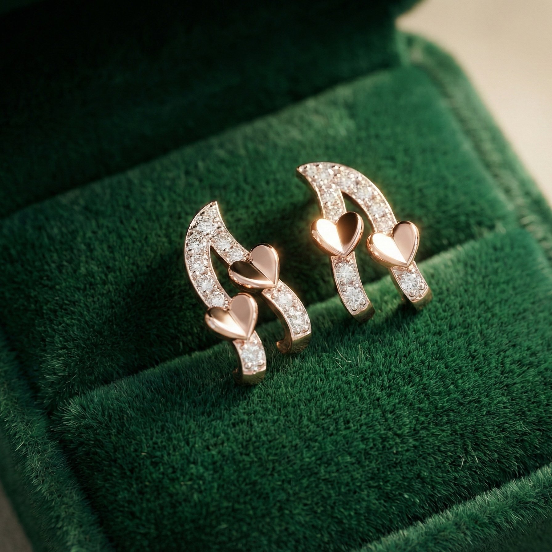 Diamond Illume Pendant Earrings