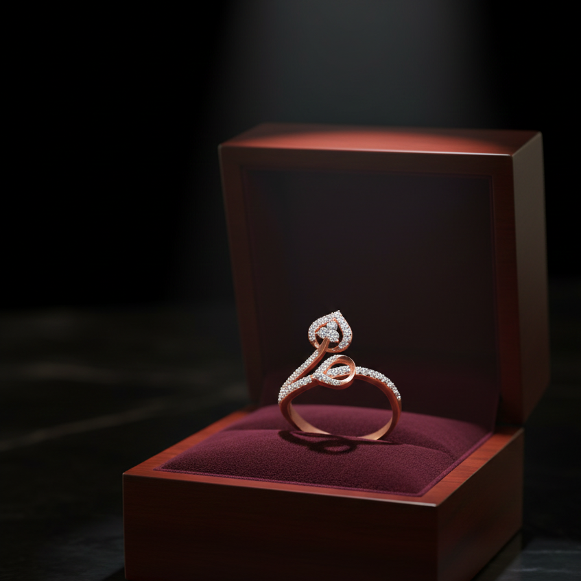 Queen's Regal Aura Diamond Ring