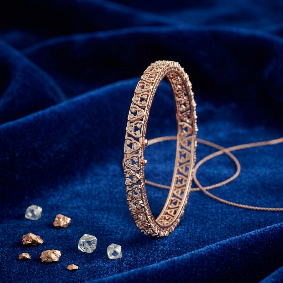 Diamond Elegance Bangles - 3