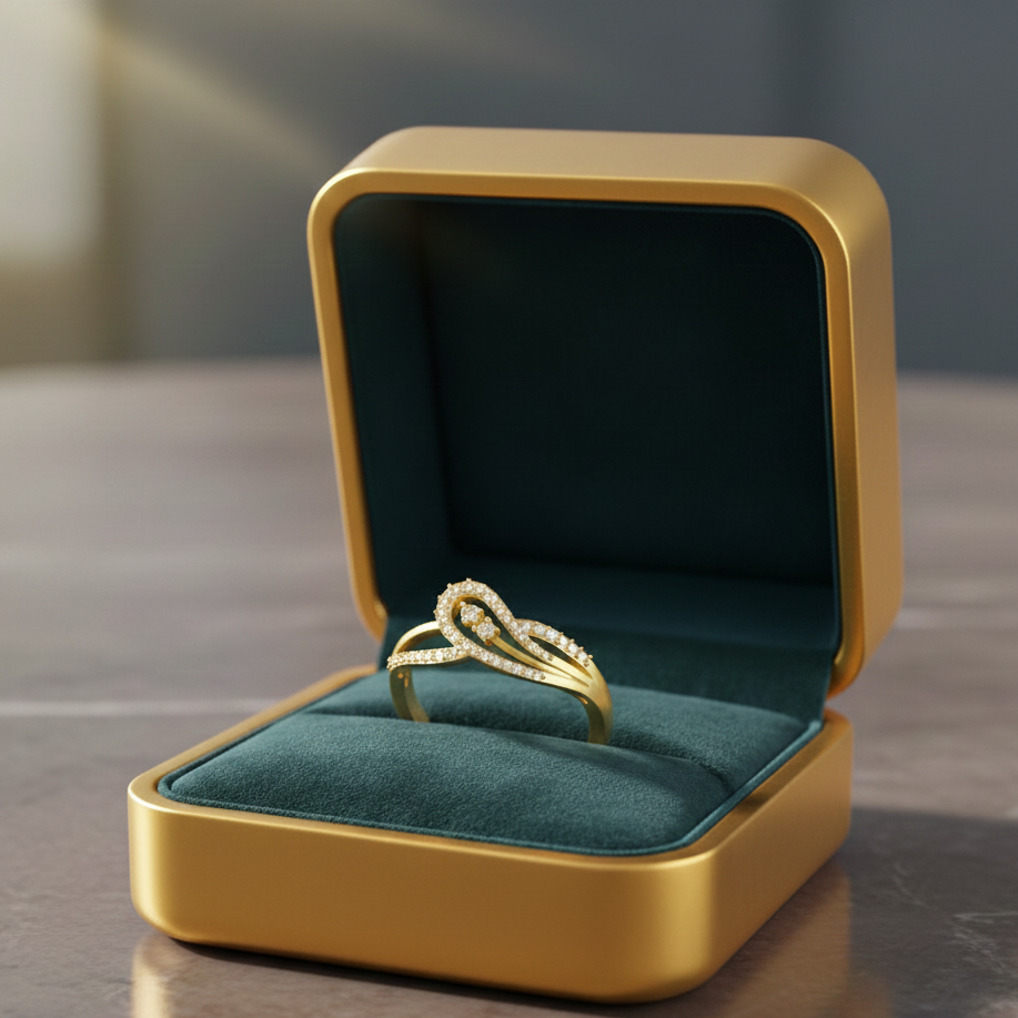 Diamond Regal Muse Ring - 3