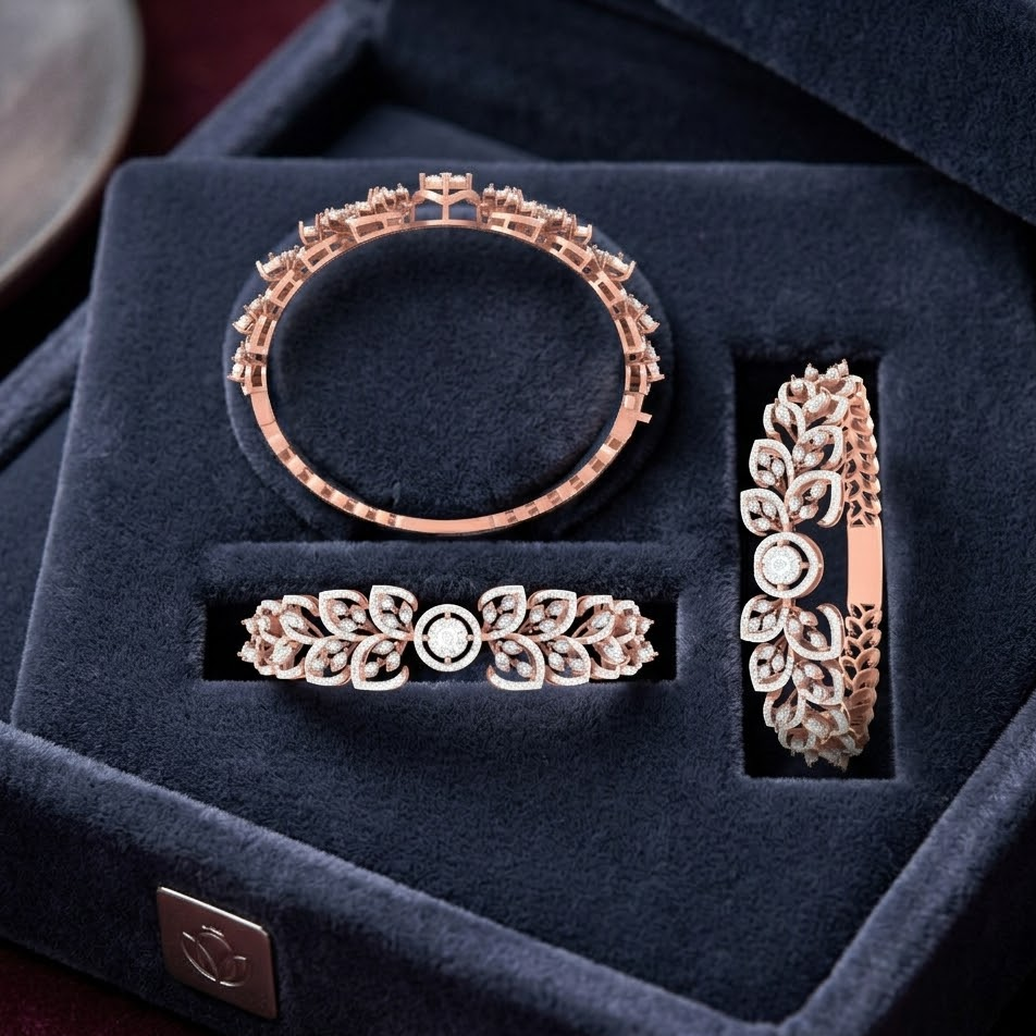 Diamond Cable Bracelet - 3