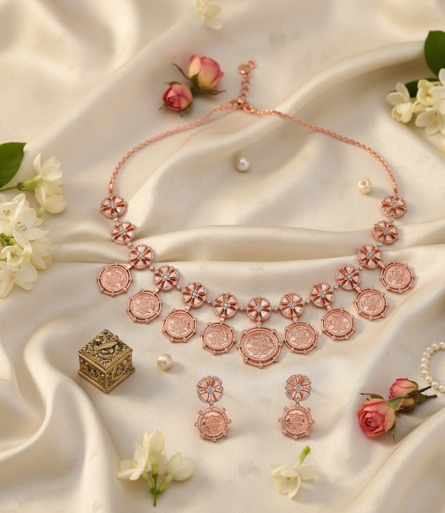 True Sparkle Diamond Necklace for Wedding Looks - 3