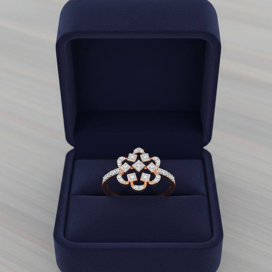 Zephira Glow Diamond Ring