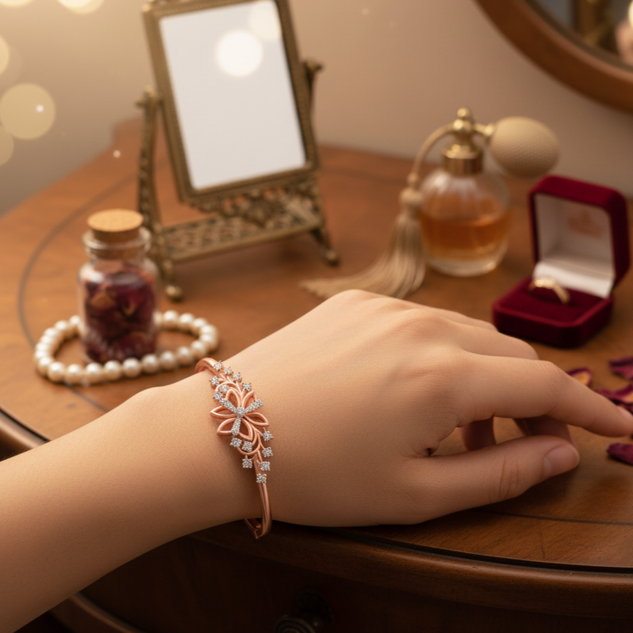 Engagement Style Diamond Bracelet