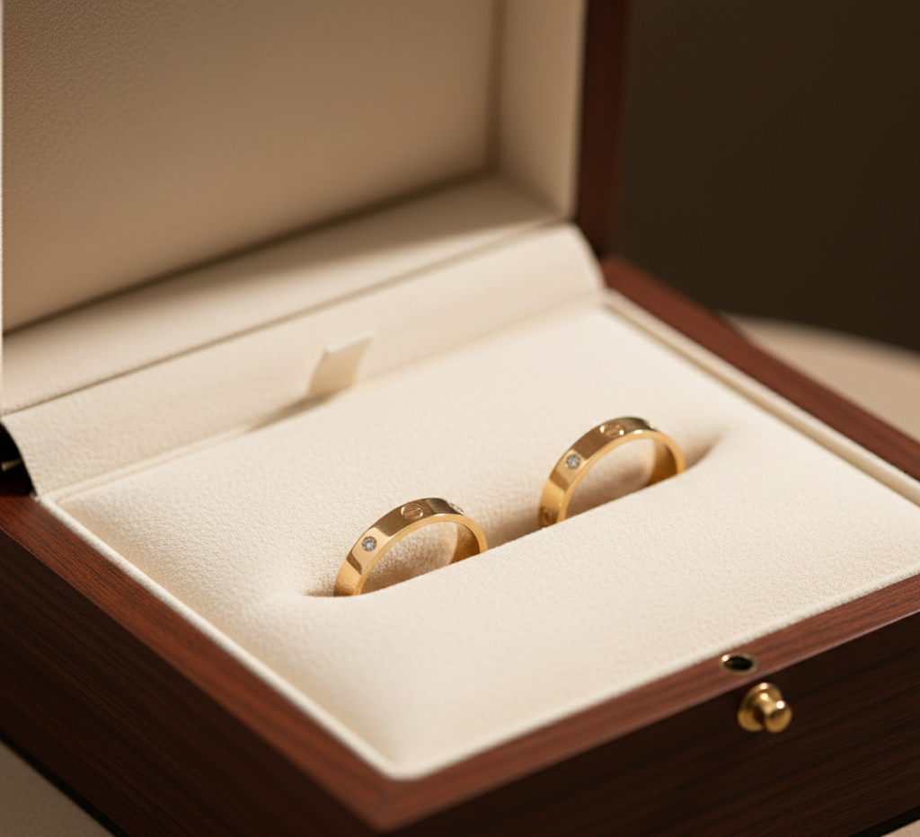 Eternal Spark Diamond Couple Band