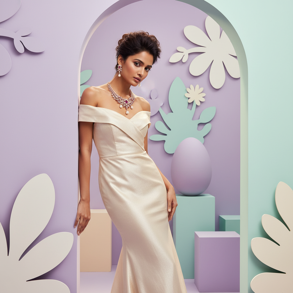 Timeless Diamond Elegance Necklace Set - 3