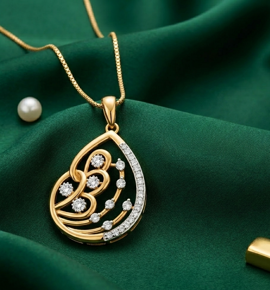Aurora Diamond Pendant