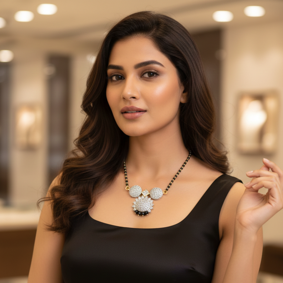 Saanjh Shimmer Diamond Tanmaniya