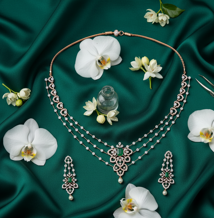 Grand Heritage Diamond Necklace for Brides - 3