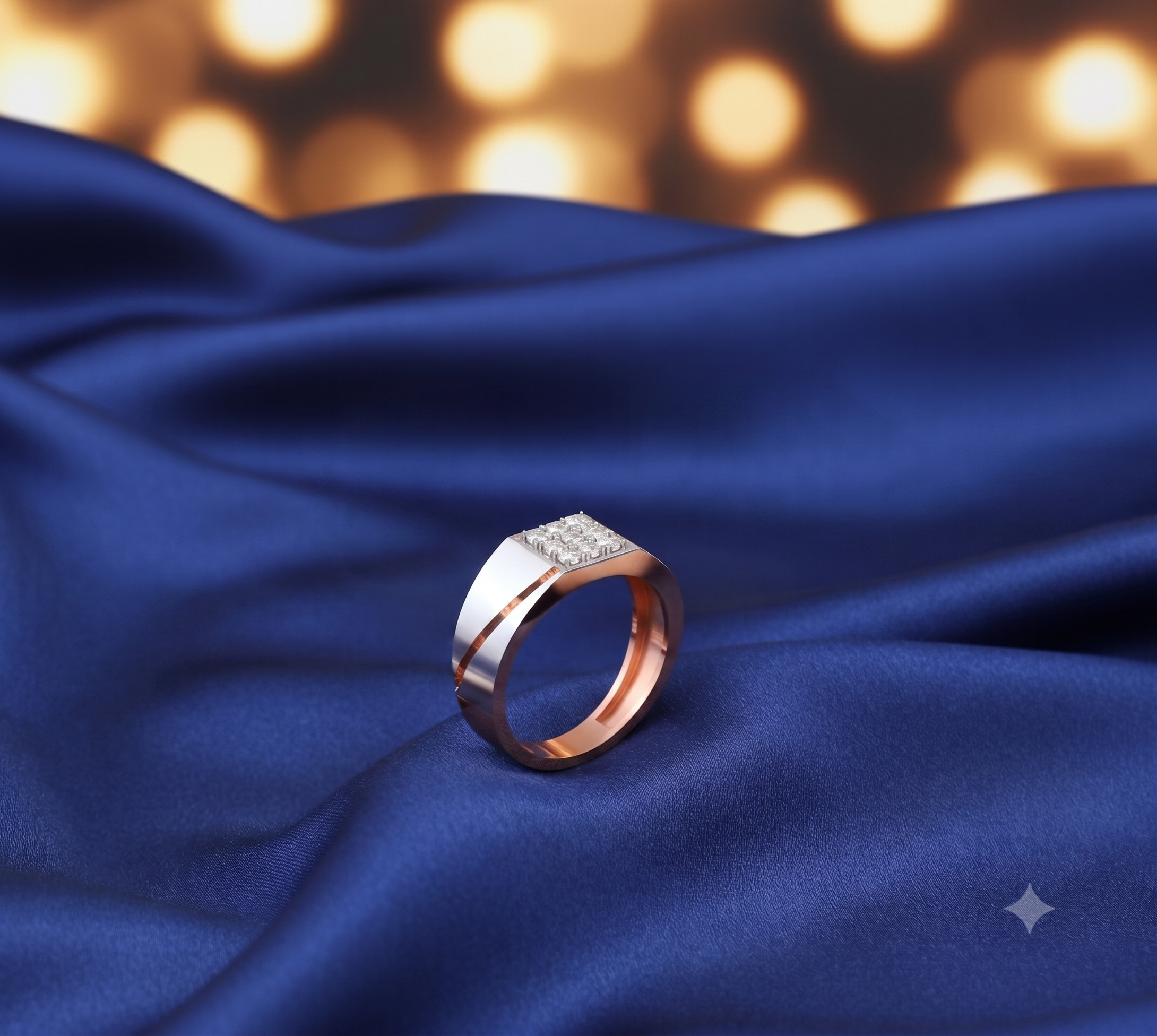 Timeless Executive Diamond Gents Ring