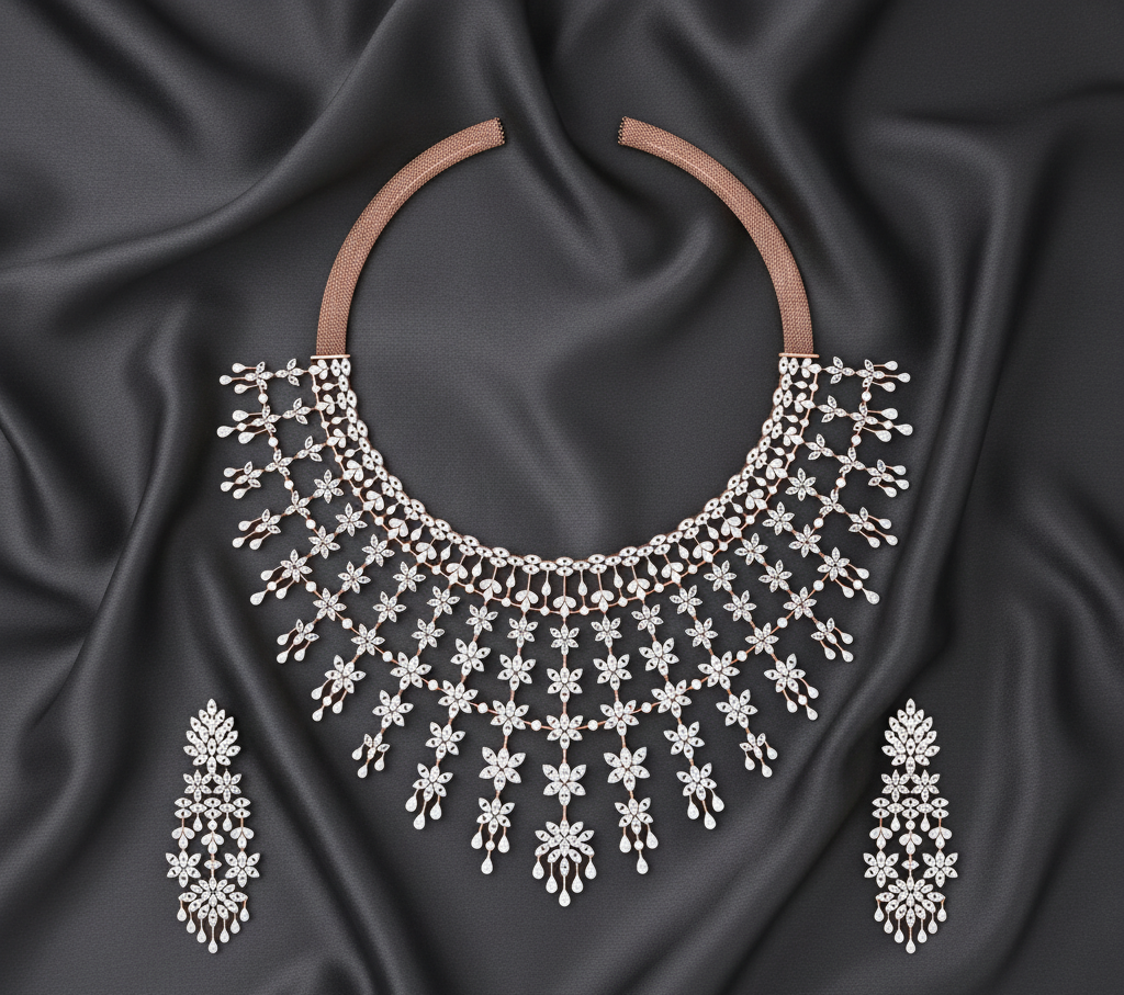 Elegant Radiance Bridal Diamond Set