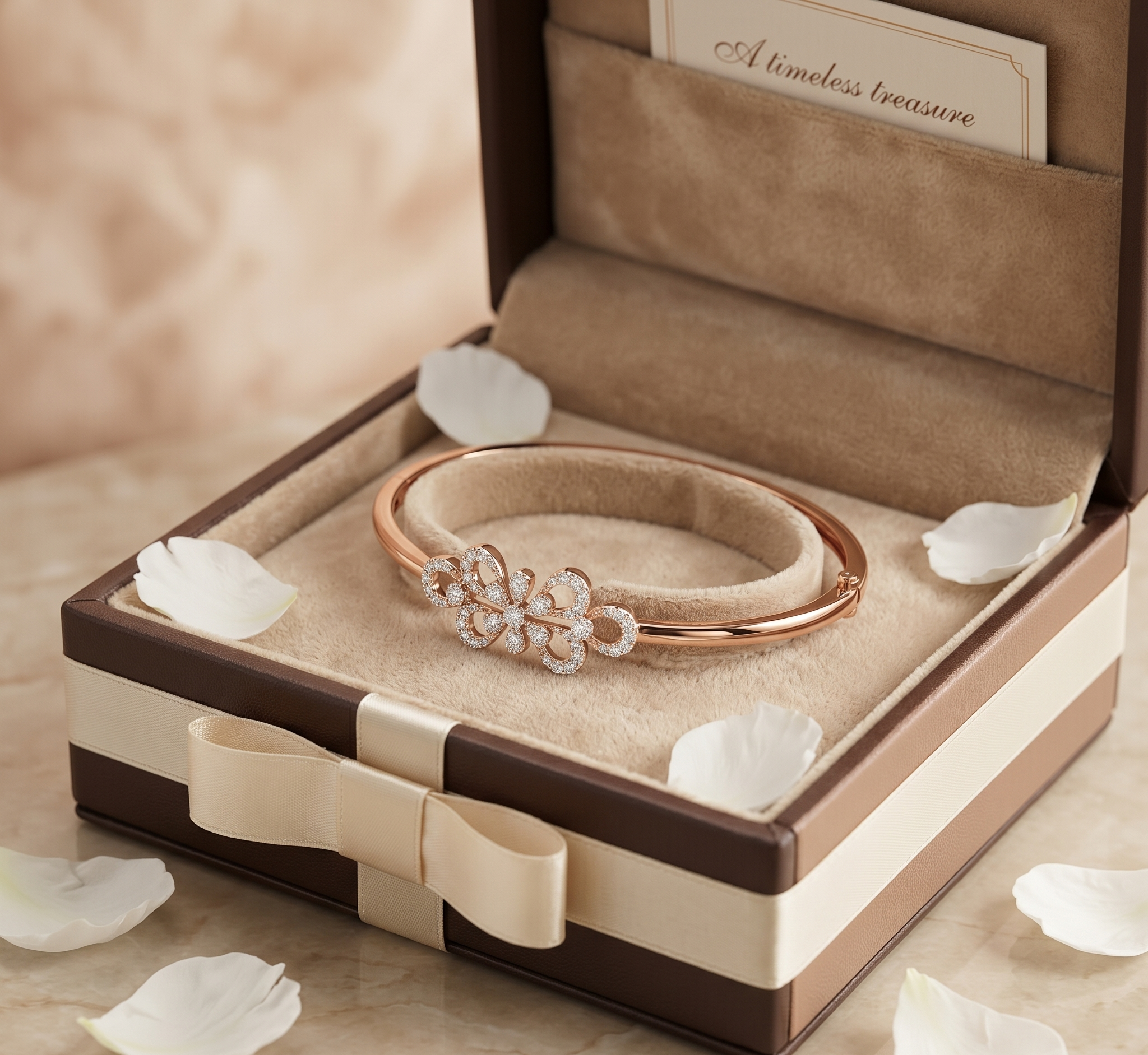Diamond Petal Bracelet - 3