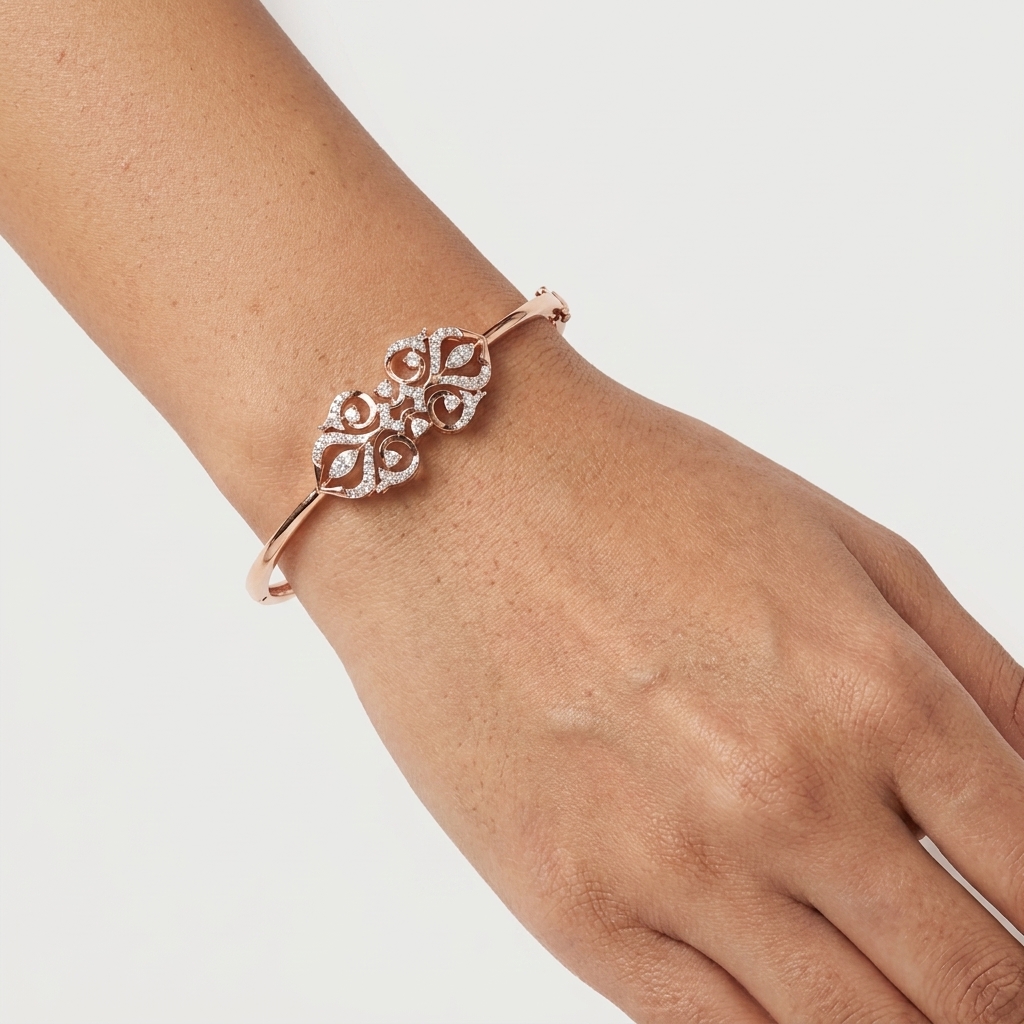 Diamond Square Bracelet - 3