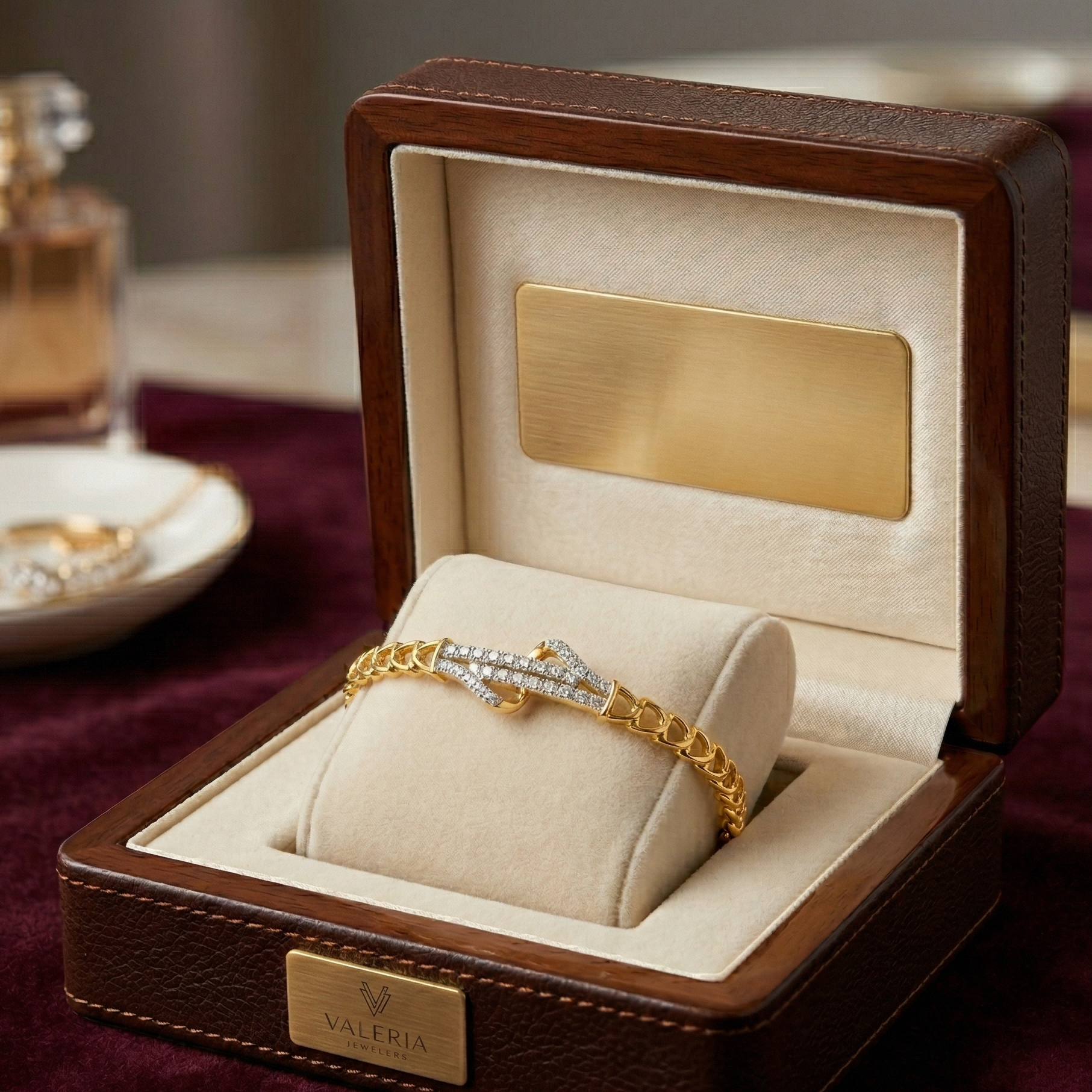 Glimmer Luxe Diamond Bracelet