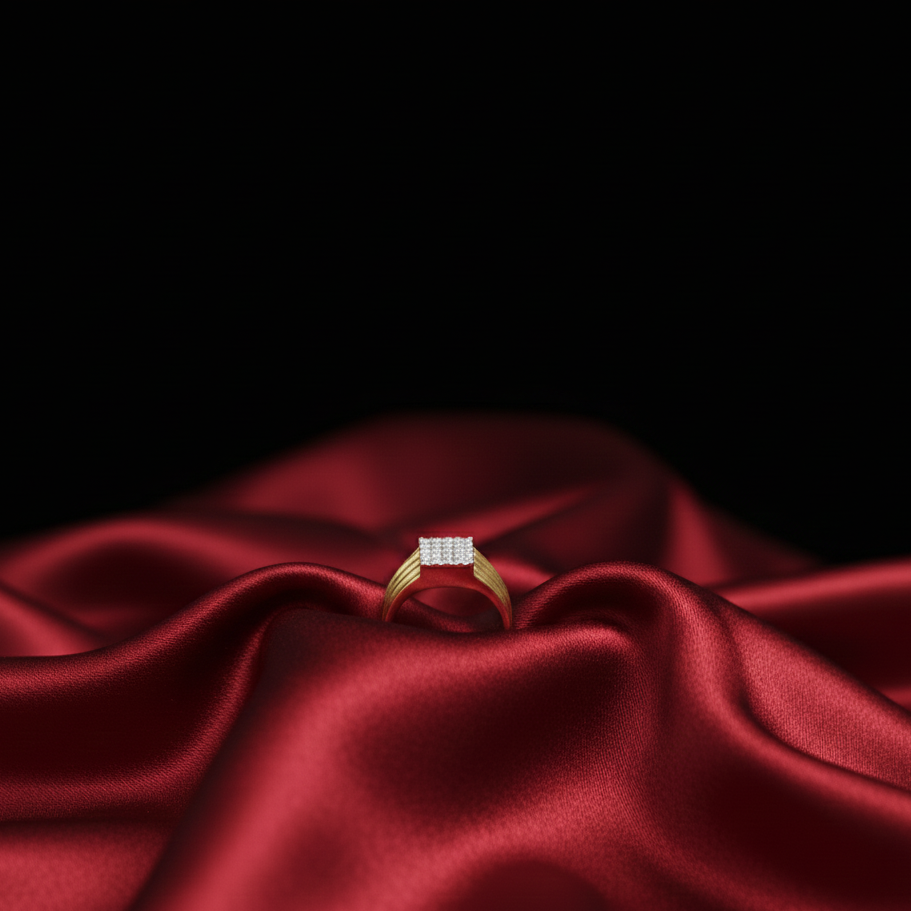 Classic Prestige Diamond Gents Ring - 4
