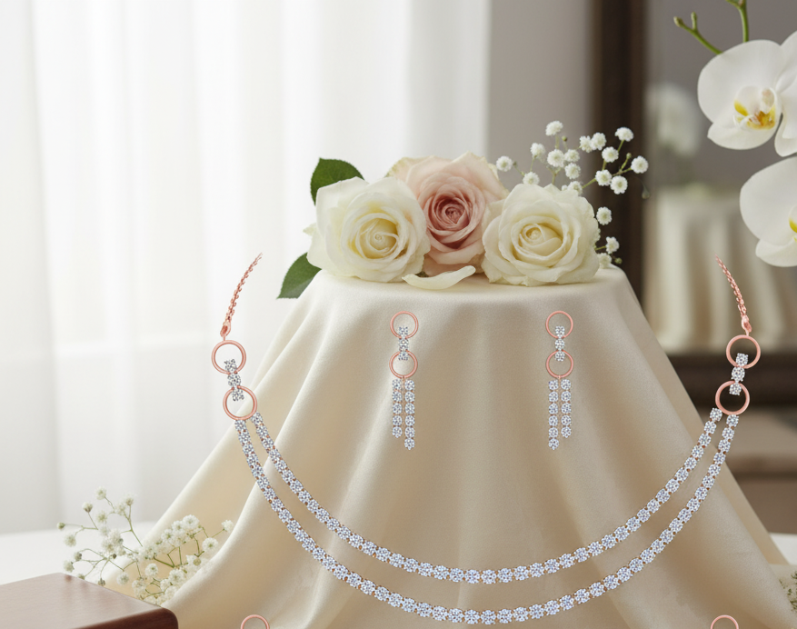 Timeless Beauty Diamond Necklace for Celebrations - 3