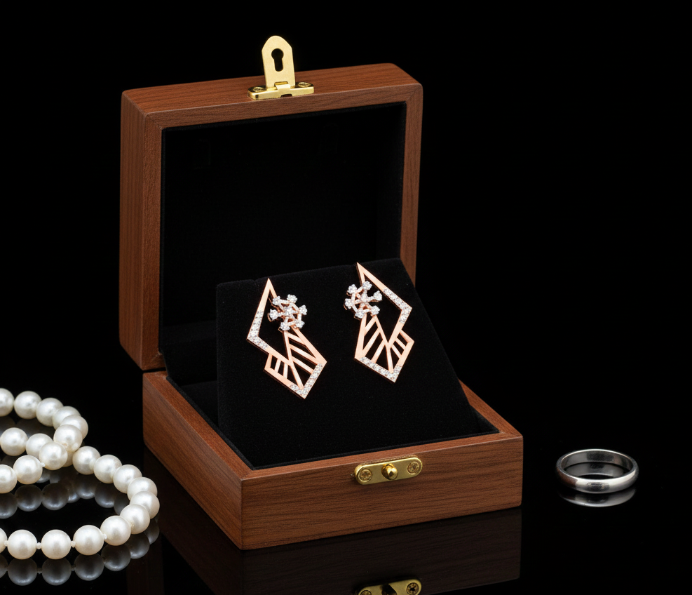 Signature Diamond Stud Earrings