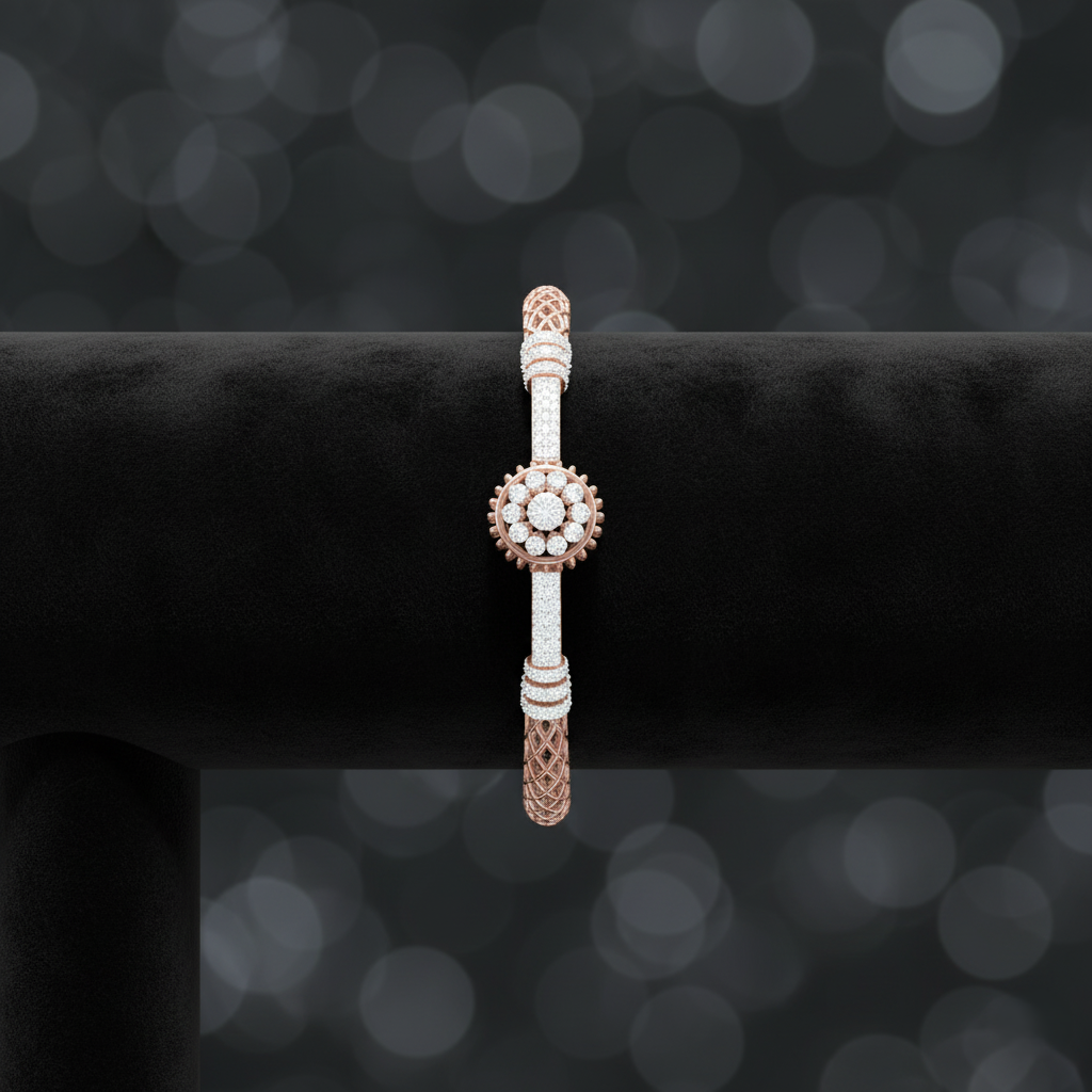 Flora Bloom Diamond Bangle