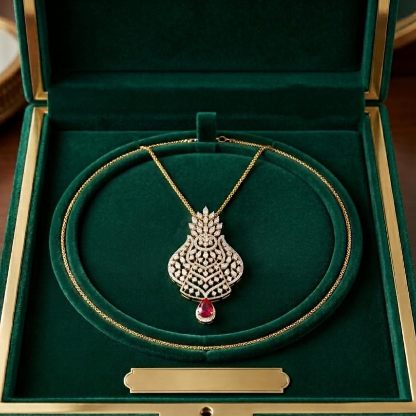 Radiance Diamond Pendant