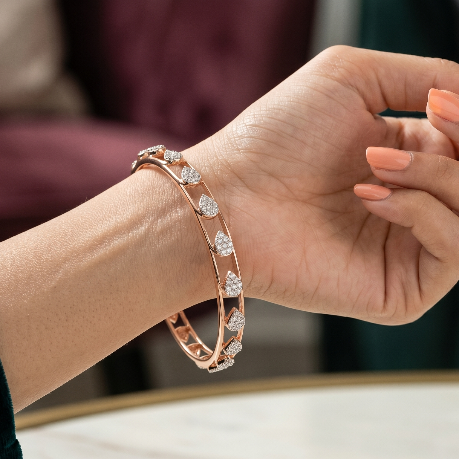Diamond Bliss Bangles