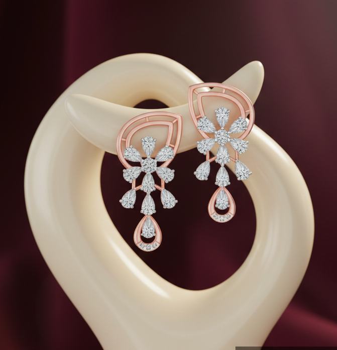 Elixir Diamond Earrings - 6