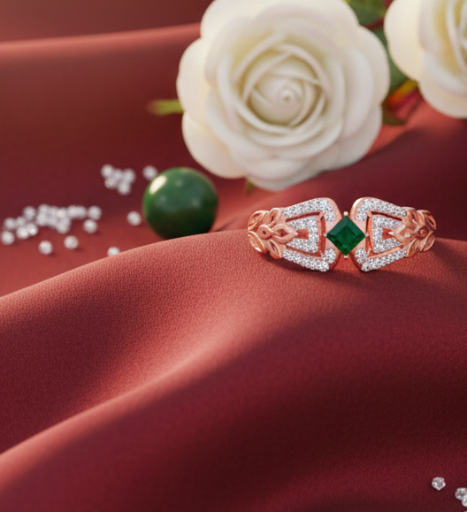Diamond Crown Elite Bloom Ring