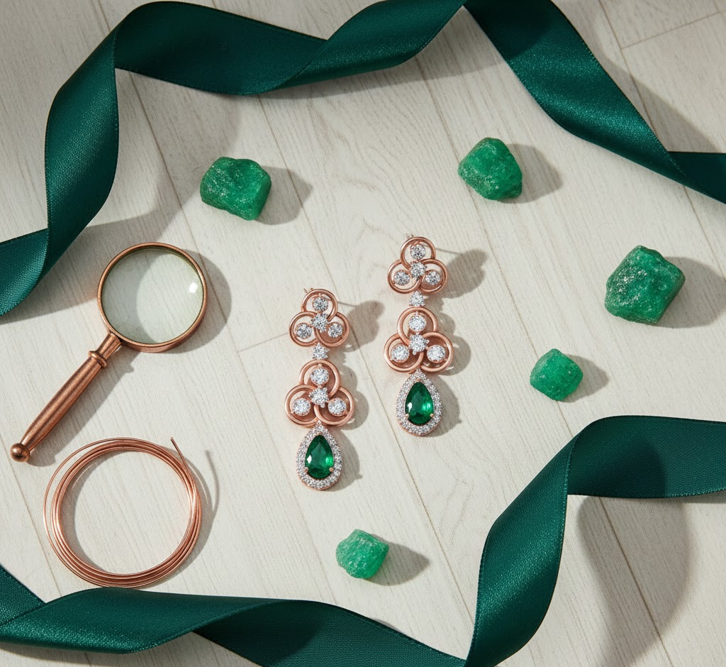 Charmline Diamond Dangler Earrings - 3