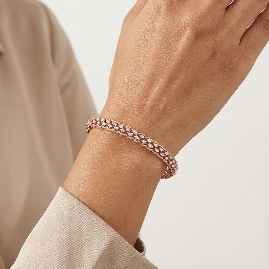 Everyday Diamond Bangles - 3