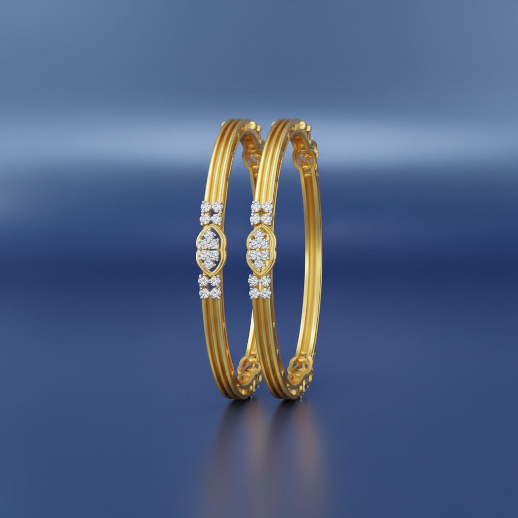 Diamond Whisper Bangle - 3