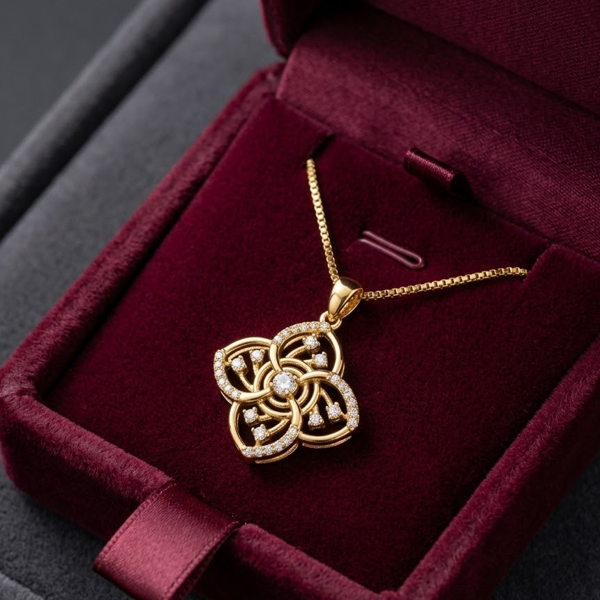 Starlace Diamond Pendant - 3