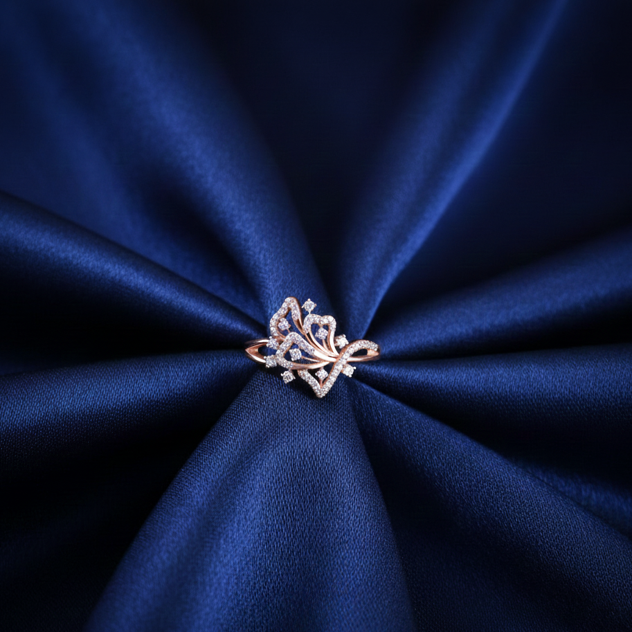 Regal Crown Aura Diamond Ring