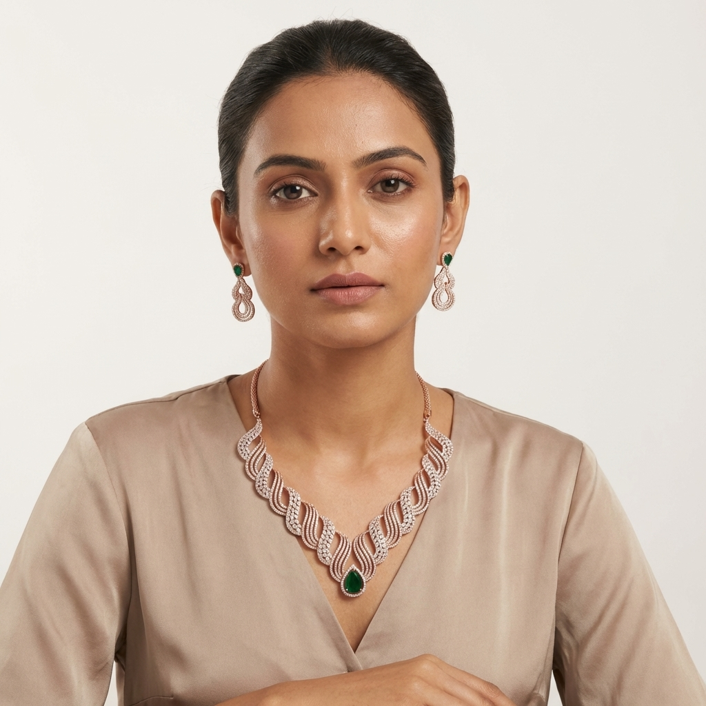 Signature Diamond Grace Necklace Set