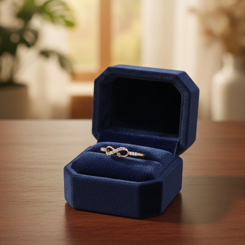 Royal Charm Crest Diamond Ring