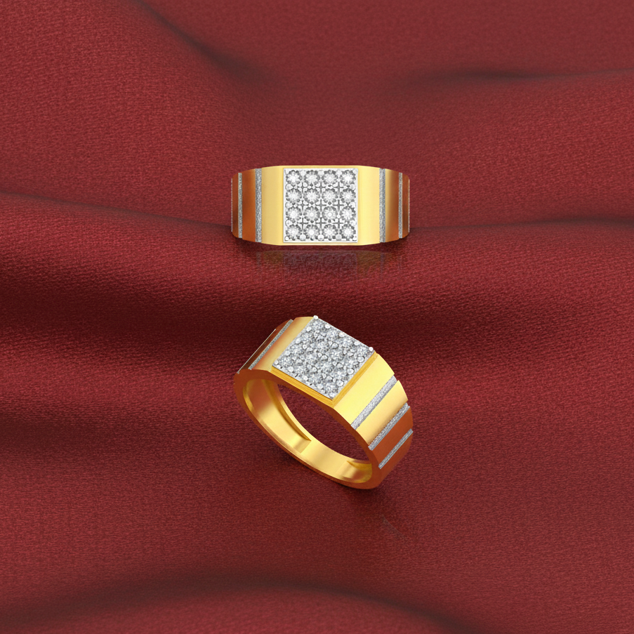 Imperial Valor Diamond Gents Ring